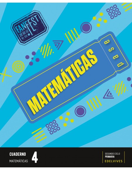 CUADERNO MATEMATICAS 4ºPRIMARIA FANFEST 2023
